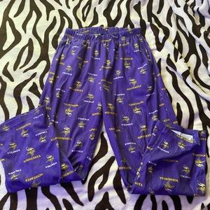 Boys Large Vikings Pajama Pants